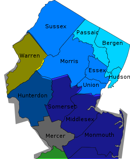 NJ Map